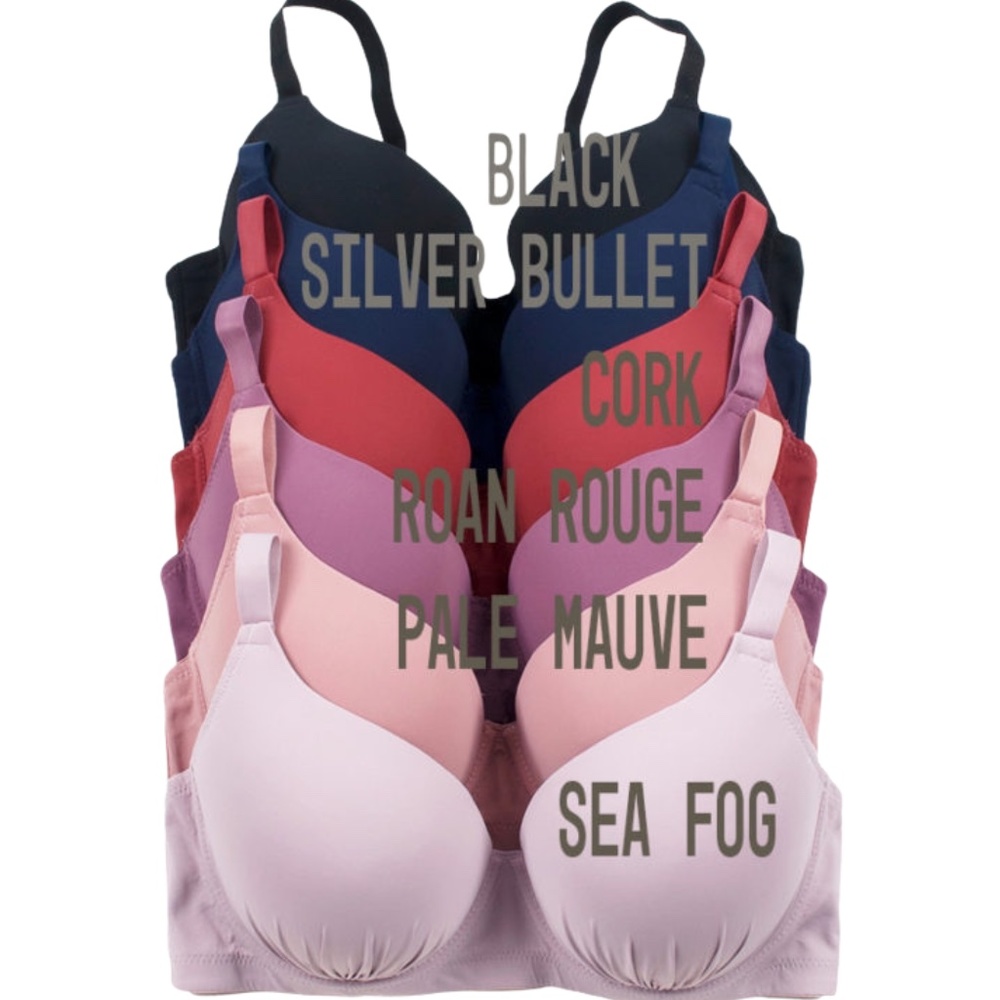 Ruched Cup Detailed Extra Coverage Bra NEW!